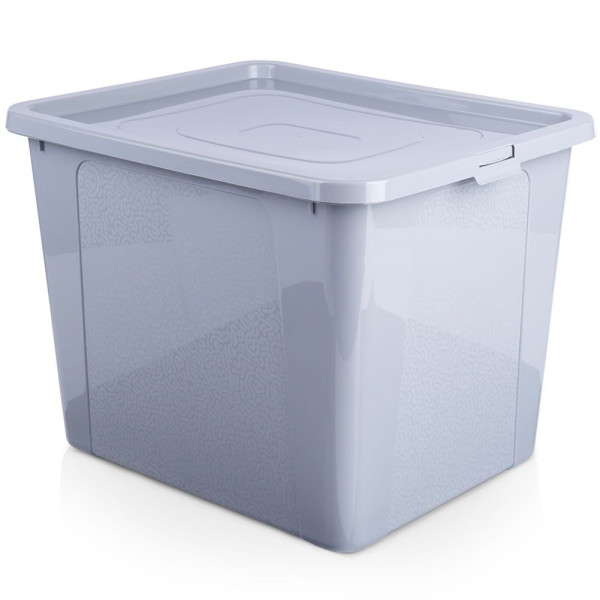 Pojemnik do przechowywania 30 l Vilde plastikowy box z pokrywą 192767