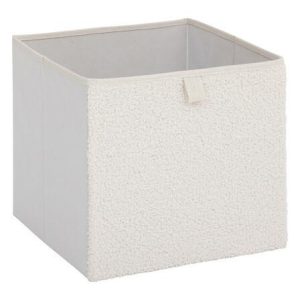 POJEMNIK DO PRZECHOWYWANIA Boucle 31x31x31 cm biały 487850 POJEMNIK DO PRZECHOWYWANIA Boucle 31x31x31 cm biały 487850