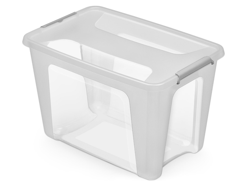 Pojemnik do przechowywania Prime Store 56 l transparentny 1013252