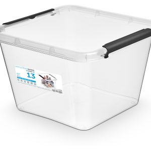 Pojemnik do przechowywania Simple 13 l transparentny 57368 Pojemnik do przechowywania Simple 13 l transparentny 57368