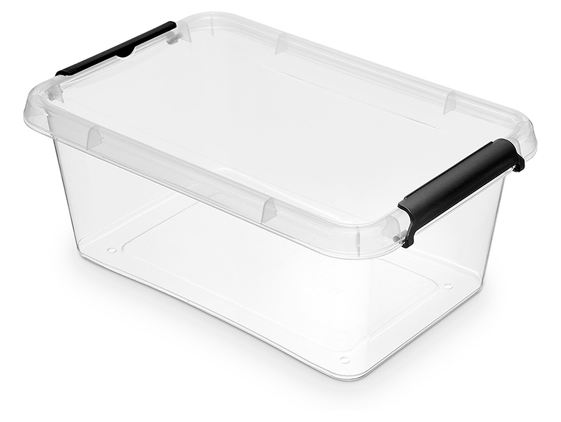 Pojemnik do przechowywania Simple 4,5 l transparentny 31188