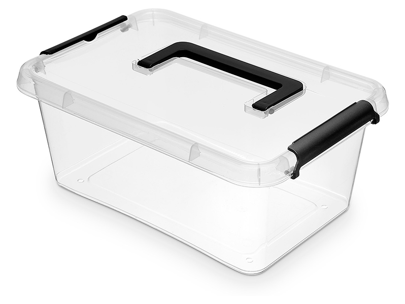 Pojemnik do przechowywania Simple 4,5 l transparentny 31185