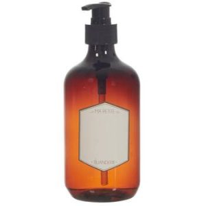Pojemnik/ dozownik na mydło 500ml bursztynowy 135282 Pojemnik/ dozownik na mydło 500ml bursztynowy 135282