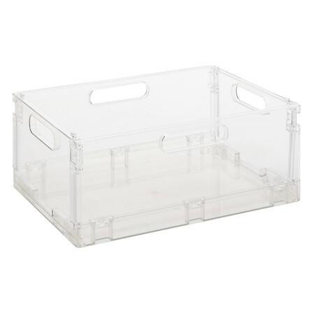 Pojemnik fold`n box składany 22l plastikowy transparentny 718323