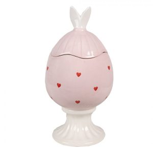 Pojemnik kuchenny jajko z serduszkami Ø 13×25 cm 598882