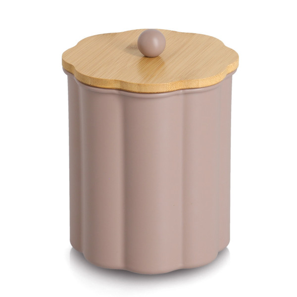 Pojemnik kuchenny ZELLER, bambusowa pokrywka, 1 l 958692