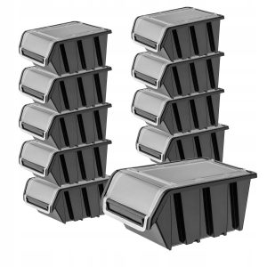 Pojemnik Kuweta Magazynowy Organizer 195x120mm 10x 383068 Pojemnik Kuweta Magazynowy Organizer 195x120mm 10x 383068