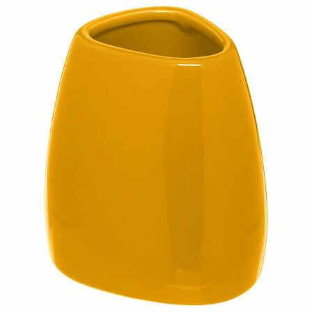 POJEMNIK ŁAZIENKOWY Colors musztardowy CERAMICZNY 594125