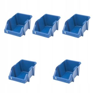 Pojemnik Magazynowy Kuweta Warsztatowa Zestaw 5 Szt. 183x300x130mm 756678 Pojemnik Magazynowy Kuweta Warsztatowa Zestaw 5 Szt. 183x300x130mm 756678