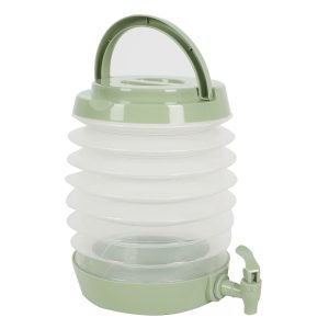 POJEMNIK NA NAPOJE 5,5L zielony SKŁADANY kranik i uchwyt 86009 POJEMNIK NA NAPOJE 5,5L zielony SKŁADANY kranik i uchwyt 86009