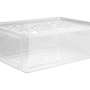 Pojemnik na obuwie 9,5 l transparentny 20762 Pojemnik na obuwie 9,5 l transparentny 20762