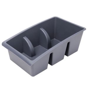 Pojemnik na przyprawy 25x15x9 cm Vilde szary organizer kuchenny 194320