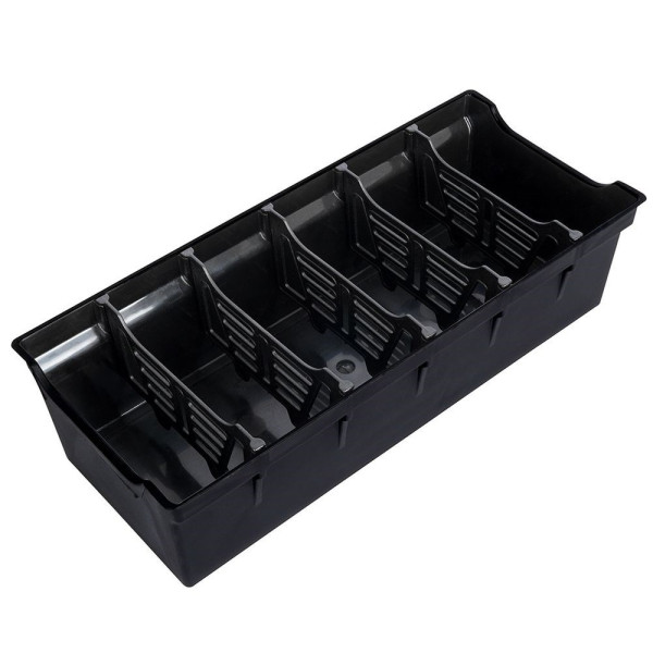Pojemnik na przyprawy 30x13x8 cm Vilde czarny organizer kuchenny 194385