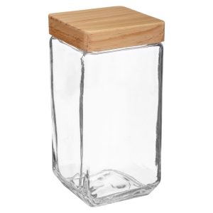 Pojemnik na sypkie produkty spożywcze, 2 L, szklany 89377 Pojemnik na sypkie produkty spożywcze, 2 L, szklany 89377