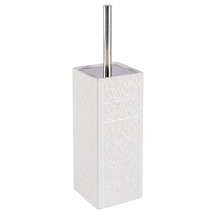 Pojemnik na szczotkę CORDOBA + szczotka WC, WENKO 160542 Pojemnik na szczotkę CORDOBA + szczotka WC, WENKO 160542