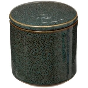 Pojemnik na waciki GREEN HARMONY, Ø 10 cm, ceramika 154173 Pojemnik na waciki GREEN HARMONY, Ø 10 cm, ceramika 154173