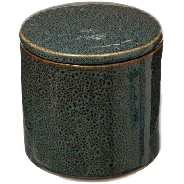 Pojemnik na waciki GREEN HARMONY, Ø 10 cm, ceramika 154173