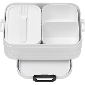 Pojemnik na żywność lunch box Bento 0,9 l biały 47316 Pojemnik na żywność lunch box Bento 0,9 l biały 47316