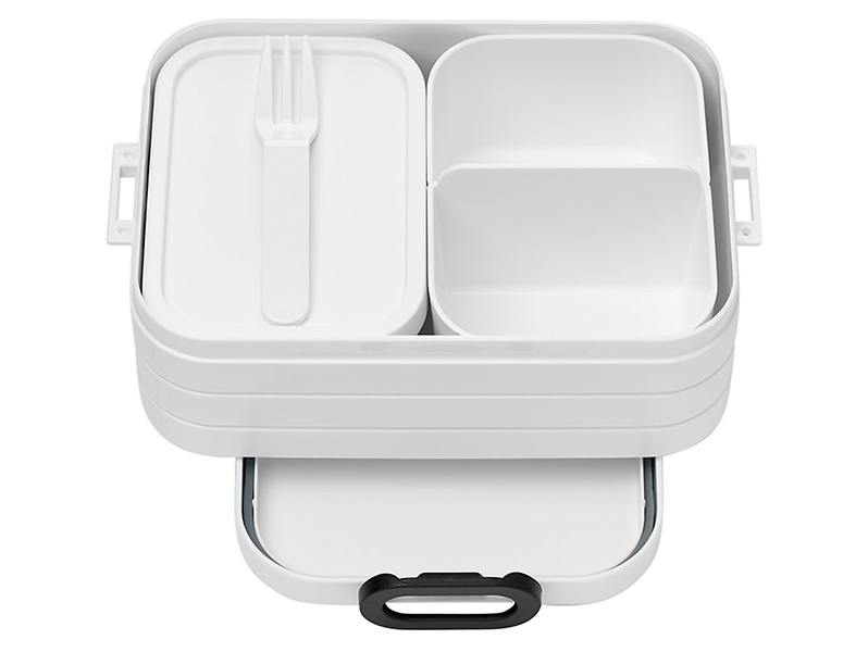 Pojemnik na żywność lunch box Bento 0,9 l biały 47316