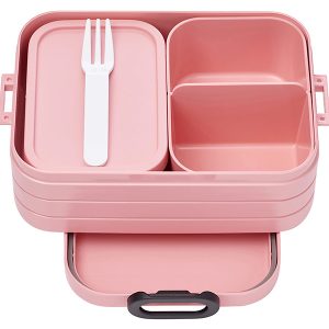Pojemnik na żywność lunch box Bento Nordic 0,9 l różowy 47317 Pojemnik na żywność lunch box Bento Nordic 0,9 l różowy 47317