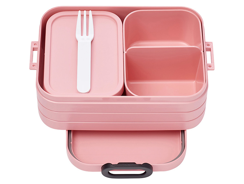 Pojemnik na żywność lunch box Bento Nordic 0,9 l różowy 47317