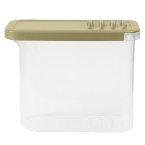 Pojemnik Na Żywność Produkty Sypkie 1 L Plastikowy Na Makaron Mąkę Płatki 750585 Pojemnik Na Żywność Produkty Sypkie 1 L Plastikowy Na Makaron Mąkę Płatki 750585