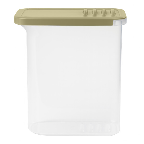 Pojemnik Na Żywność Produkty Sypkie 2,5 L Plastikowy Na Makaron Mąkę Płatki 750577
