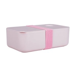 Pojemnik na żywność Rose Quartz 1 l tworzywo sztuczne różowy z przegrodą 853973 Pojemnik na żywność Rose Quartz 1 l tworzywo sztuczne różowy z przegrodą 853973