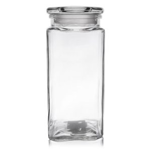 Pojemnik na żywność szklany kwadratowy 1,8 l 194317