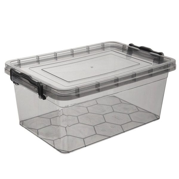 Pojemnik na żywność z klipsami GREY 14 l 193848