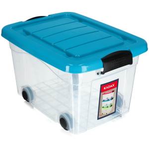 Pojemnik Organizer Pudełko Zabawki Na Kółkach 20L 160764 Pojemnik Organizer Pudełko Zabawki Na Kółkach 20L 160764