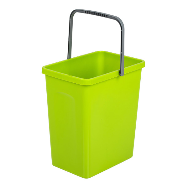 Pojemnik Plasitkowy Do Segregacji Śmieci Odpadów Kosz 10 L Zielony 669782