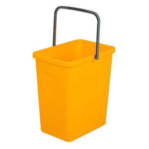 Pojemnik Plasitkowy Do Segregacji Śmieci Odpadów Kosz 10 L Żółty 669781 Pojemnik Plasitkowy Do Segregacji Śmieci Odpadów Kosz 10 L Żółty 669781