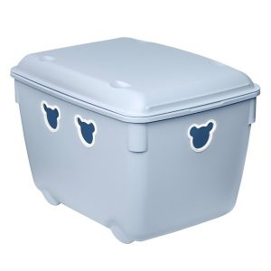 Pojemnik Plastikowy Na Zabawki 40 L Duży Pudełko Z Pokrywą Miś Niebieski 750647 Pojemnik Plastikowy Na Zabawki 40 L Duży Pudełko Z Pokrywą Miś Niebieski 750647