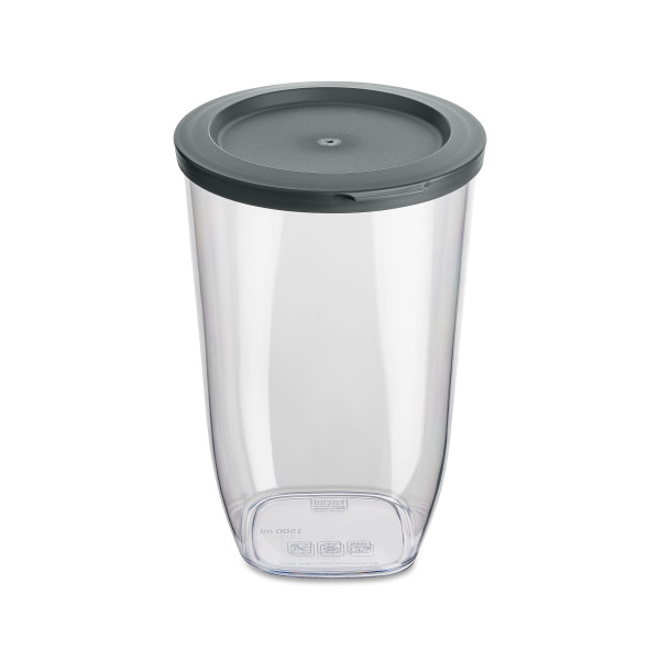 Pojemnik plastikowy na żywność sypką, 1,5l KOZIOL 286654