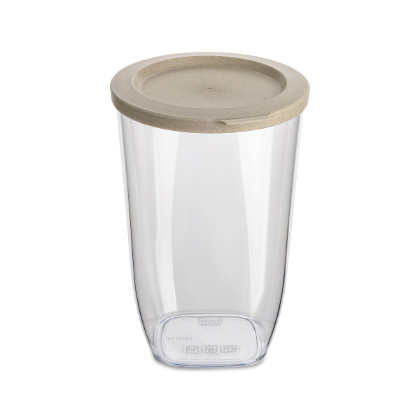 Pojemnik plastikowy na żywność sypką 1500 ml, KOZIOL 298376