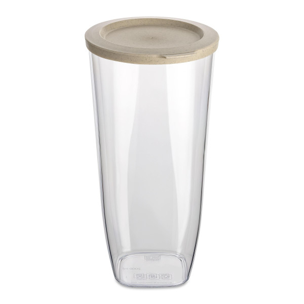 Pojemnik plastikowy na żywność sypką 2000 ml, KOZIOL 298380
