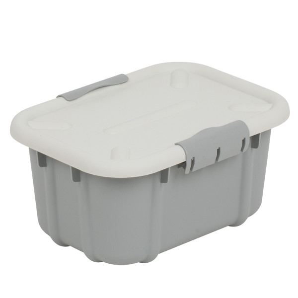 Pojemnik Plastikowy Pudełko 3,6 L Zamykany Z Pokrywką Do Przechowywania 763387