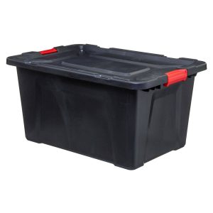 Pojemnik plastikowy z pokrywką, z zawiasami 150894 Pojemnik plastikowy z pokrywką, z zawiasami 150894
