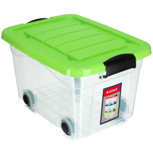 Pojemnik Pudełko Organizer Zabawki Na Kółkach 20L 160777 Pojemnik Pudełko Organizer Zabawki Na Kółkach 20L 160777
