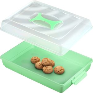 Pojemnik Pudło Na Ciasto Babkę Przykrywka Miętowy 116510 Pojemnik Pudło Na Ciasto Babkę Przykrywka Miętowy 116510
