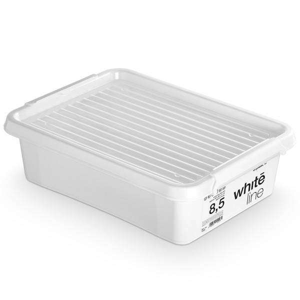 Pojemnik Pudło Plastikowe Z Pokrywą Do Przechowywania 8,5 L 378158
