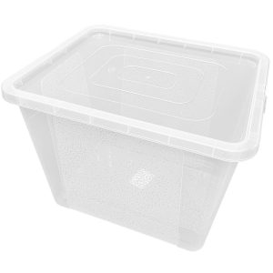 Pojemnik Pudło Plastikowe Z Pokrywą Zamykane 30 L 378160 Pojemnik Pudło Plastikowe Z Pokrywą Zamykane 30 L 378160