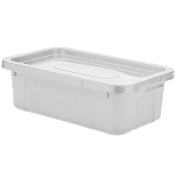 Pojemnik Pudło Plastikowe Z Pokrywą Zamykane 4,5 L 378154
