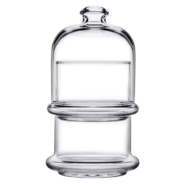 Pojemnik / Słój szklany 2 poziomowy Villa Patisserie 16,7 cm 84559