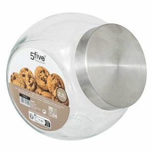 Pojemnik szklany z pokrywką ze stali nierdzewnej 2,1l 699101