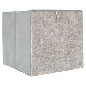 Pojemnik tekstylny składany MAVI taupe 30×30 cm 994443 Pojemnik tekstylny składany MAVI taupe 30×30 cm 994443