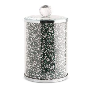 Pojemnik Ventosa zielono-srebrny 10×17 990325 Pojemnik Ventosa zielono-srebrny 10×17 990325