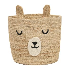 Pojemniki na zabawki miś z uszkami JOY, Ø 28 cm 1056950 Pojemniki na zabawki miś z uszkami JOY, Ø 28 cm 1056950