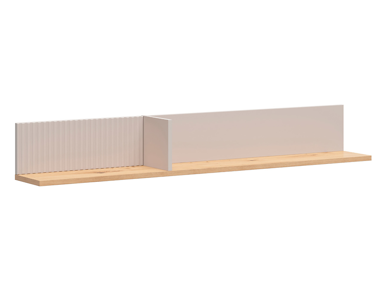 Póka ścienna Velton 135 cm kaszmir/dąb artisan 950142